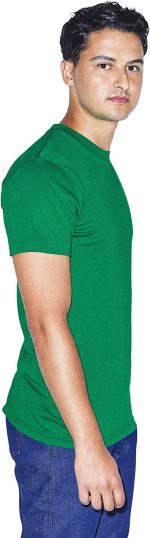 American Apparel 50/50 Crewneck Short Sleeve T-Shirt， 2-Pack - Image 4